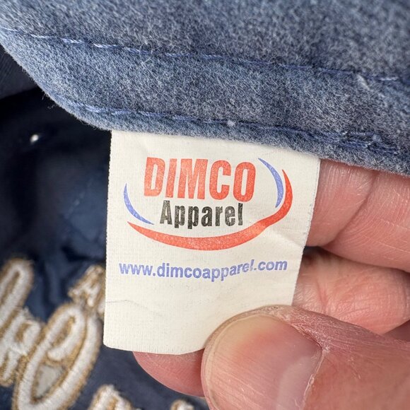 New Orleans French Quarter Louisiana Embroidered Dimco Blue Baseball Cap Adj - Picture 3 of 8